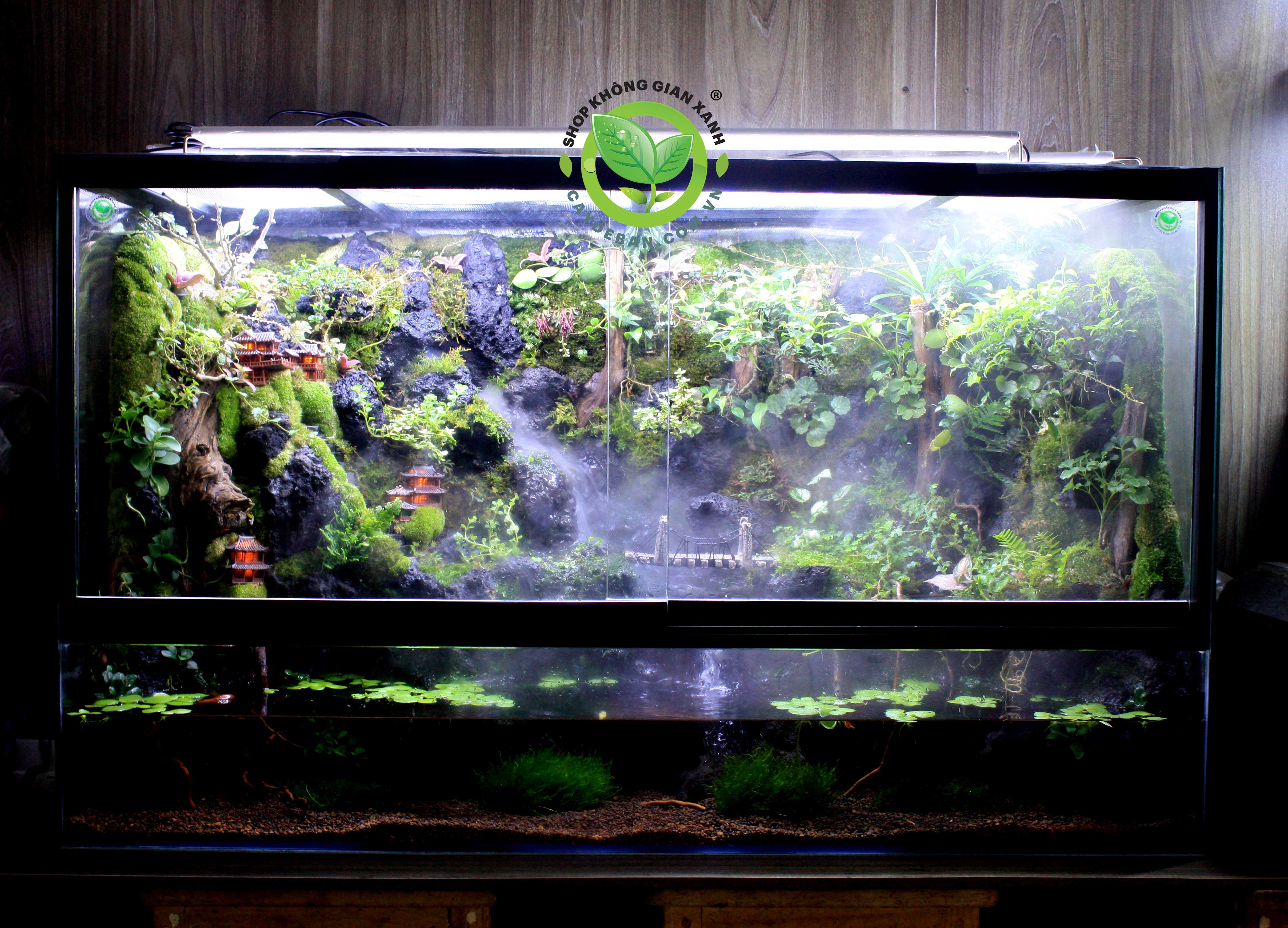 Paludarium - Home in Forest [108.45.60cm]cm]